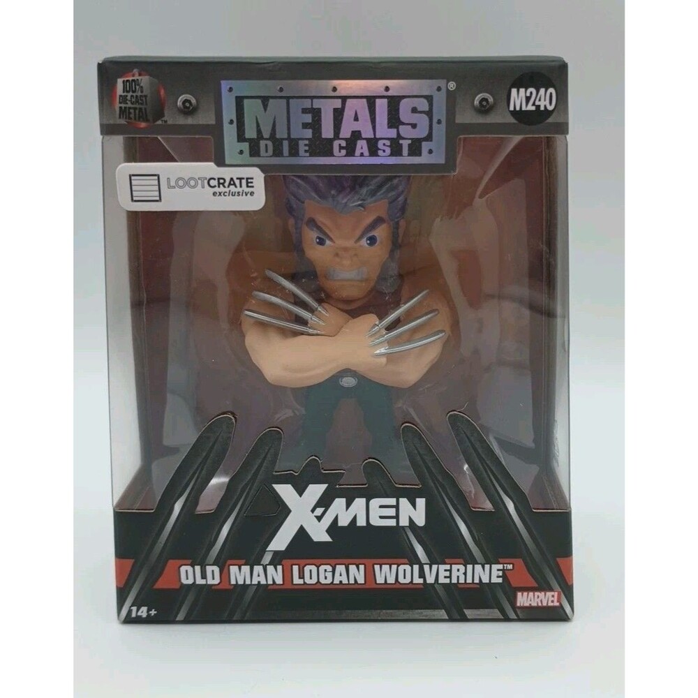Metals Die Cast Old Man Logan Wolverine X-men NEW Loot Crate Jada Metals